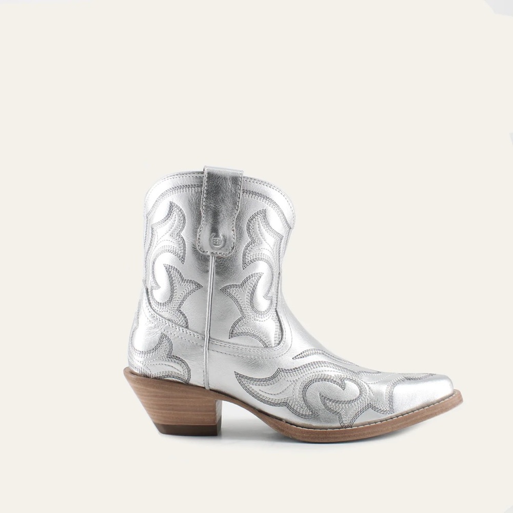 Buck and Brana Silver Cowgirl Boots